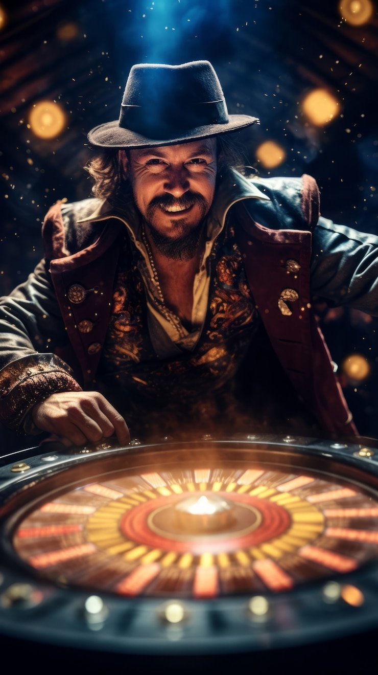 Dealer langsung memandu sesi taruhan Live Casino dengan kualitas visual jernih